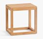 Teak Slatted Stool