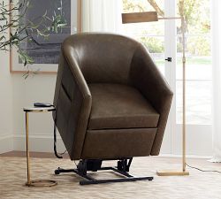 Baldwin Leather Power Lift Chair