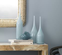 Hand Blown Glass Conch Shells