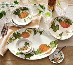 Rustic Pumpkin Serving Platter