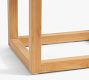 Teak Slatted Stool