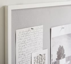 Wood Gallery Office Pinboard - White