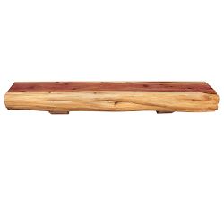 Solid Cedar Fireplace Mantel