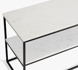 Delaney Marble Media Console