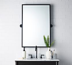 Open Box: Kensington Rectangular Pivot Mirror
