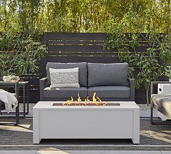 Asher Rectangular Propane Fire Pit Table (42")