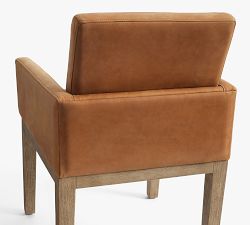 Jake Leather Dining Armchair