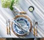 Kravet Meadow Stripe Cotton/Linen Table Throw