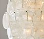 Riviera Glass Disc Chandelier (26")