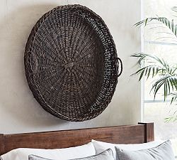 Classic Handwoven Basket Wall Art