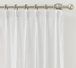 Belgian Flax Linen Pinch Pleat Curtain