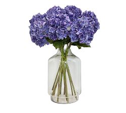 Faux Hydrangea Dozen Stems - Set of 12