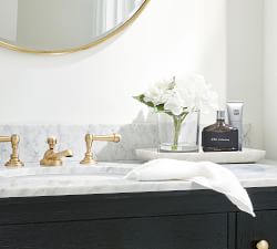 Faux White Hydrangea Composed Arrangement