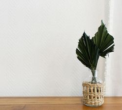 Herringbone Paperweave Natural Grasscloth Wallpaper