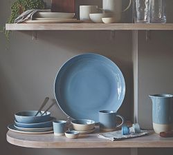 Shell Bisque Porcelain 16-Piece Dinnerware Set