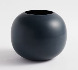Blue Iron Vase