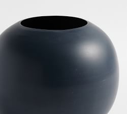 Blue Iron Vase