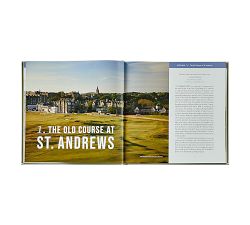 Golfing The British Isles Leather-Bound Book
