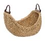 Beachcomber Handwoven Seagrass Wood-Handled Basket