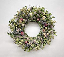 Dried Blossom Bounty Wreaths