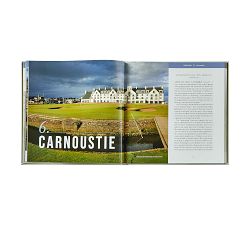 Golfing The British Isles Leather-Bound Book