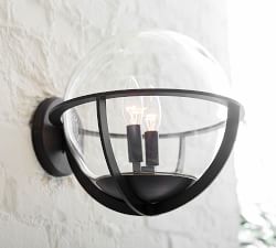 Rollins Outdoor Recycled Glass Sconce (11'')