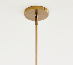 Elijah Metal Pendant (12")