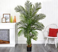 Faux Areca Palm Trees