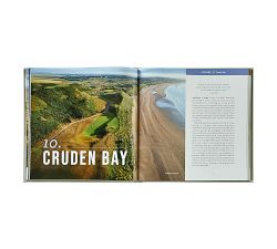 Golfing The British Isles Leather-Bound Book