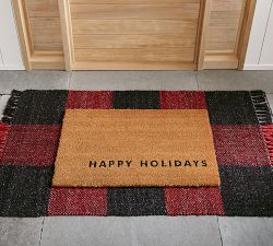 Happy Holidays Doormat