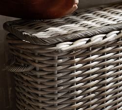 Aubrey Handwoven Oversized Lidded Basket