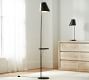 Bauer Metal Shelf Task Floor Lamp (67")