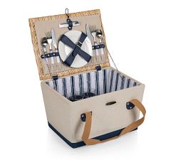 Boardwalk Handwoven Picnic Basket 