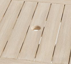 Indio Eucalyptus Folding Outdoor Bistro Table (24")