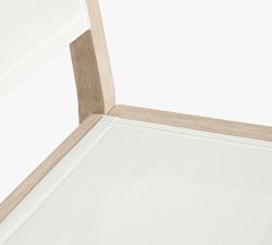 Indio Eucalyptus &amp; Mesh Outdoor Dining Chair