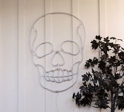 LED Skull Wall Art
