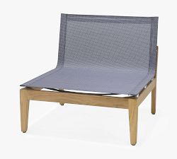 Miami Outdoor Teak 5-Piece Side Chair Seating Set with Coffee Table