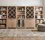 Modern Farmhouse 170" Grand Wine Storage with Cabinets