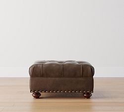 Open Box: Lansing Leather Ottoman
