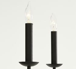 Remington Iron Oval Chandelier (61")