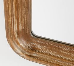 Malone Rectangular Wood Mirror