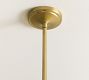 Metal Diffuser Bell Pole Pendant (14")