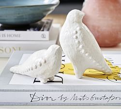 White Terracotta Birds