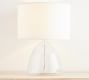 Ansel Glass Table Lamp (22")