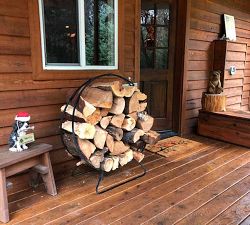 Firewood Log Storage Hoop