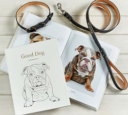 Good Dog Leather-Bound Book