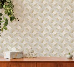Grasscloth Fans Peel &amp; Stick Removable Wallpaper