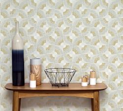 Grasscloth Fans Peel &amp; Stick Removable Wallpaper