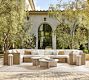Huntington Wicker Square Arm 8-Piece  U-Shaped Outdoor Sectional (100")