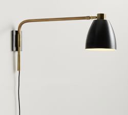 Reese Articulating Arm Plug-in Sconce (14')